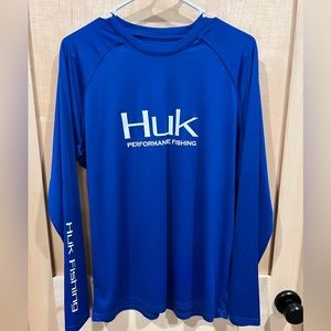HUK SPF performance fishing shirt
